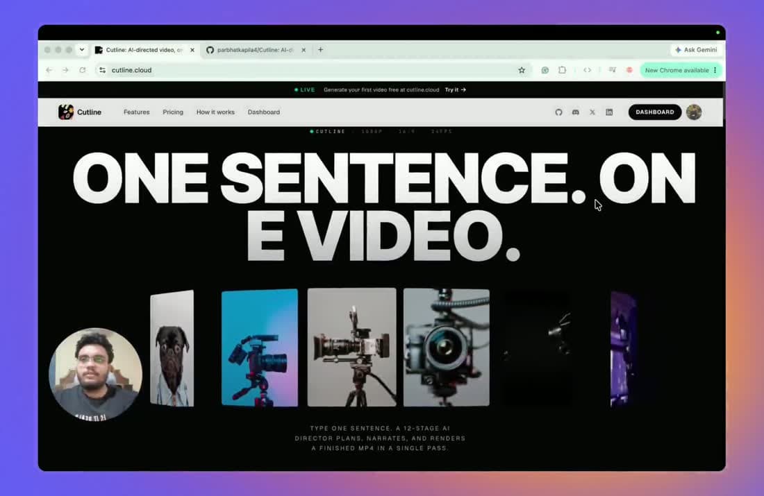CUTLINE - AI Video Pipeline